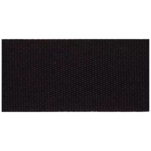 katoenen lint zwart 2,5 cm