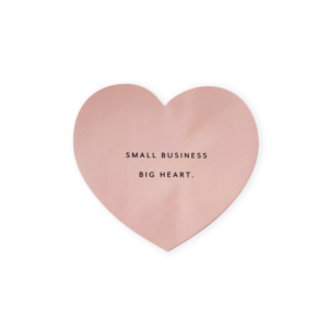 sticker roze 30 x 27 cm
