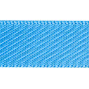 dubbelzijdig satijnen lint blauw 1,2 cm