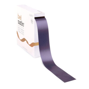 satijnen lint oudpaars 4 cm