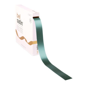 satijnen lint zeegroen 4 cm