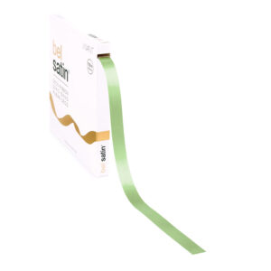satijnen lint muntgroen 1,5 cm