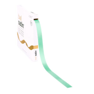 satijnen lint lichtgroen 1,5 cm