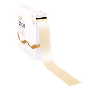 satijnen lint beige 4 cm