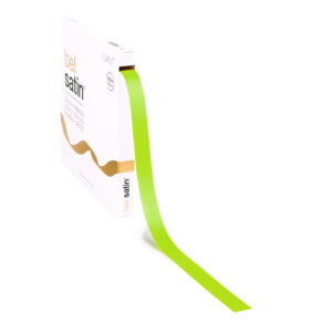 satijnen lint lentegroen 1,5 cm