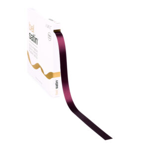 satijnen lint bordeaux 1,5 cm