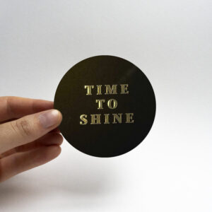sticker zwart 5 cm