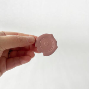 sticker roze stamp pastel love