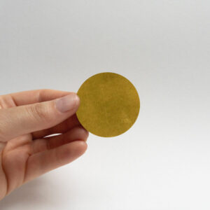 sticker goud mat 3 cm