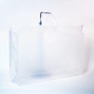plastic zak melktransparant 65 x 15 x 45 cm