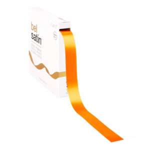 satijnen lint oranje 2,5 cm