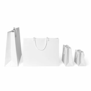 papieren draagtas off white uit de collectie tijdelijke Collectie