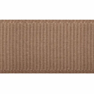 geribbeld lint antique bruin 1,5 cm