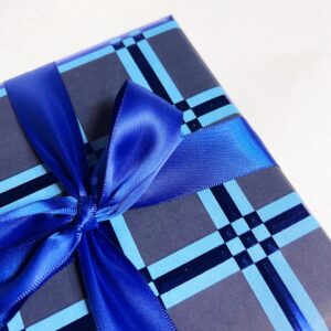 geschenkpapier blauw 55 cm