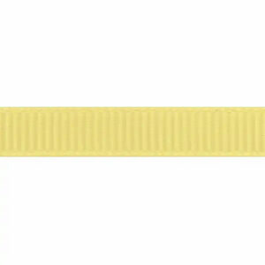 geribbeld lint geel 0,6 cm