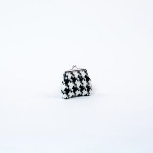 portemonnee wit 8 x 7,5 cm