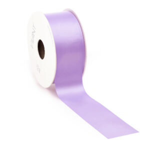 dubbelzijdig satijnen lint lila 3,8 cm