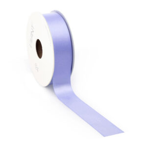 dubbelzijdig satijnen lint lavendel 2,5 cm