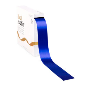 satijnen lint koningsblauw 4 cm