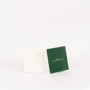 cadeaubon groen 14 x 14 cm uit de collectie Emerald