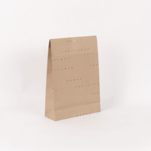 geschenkzak kraft 25 x 9 x 35 cm